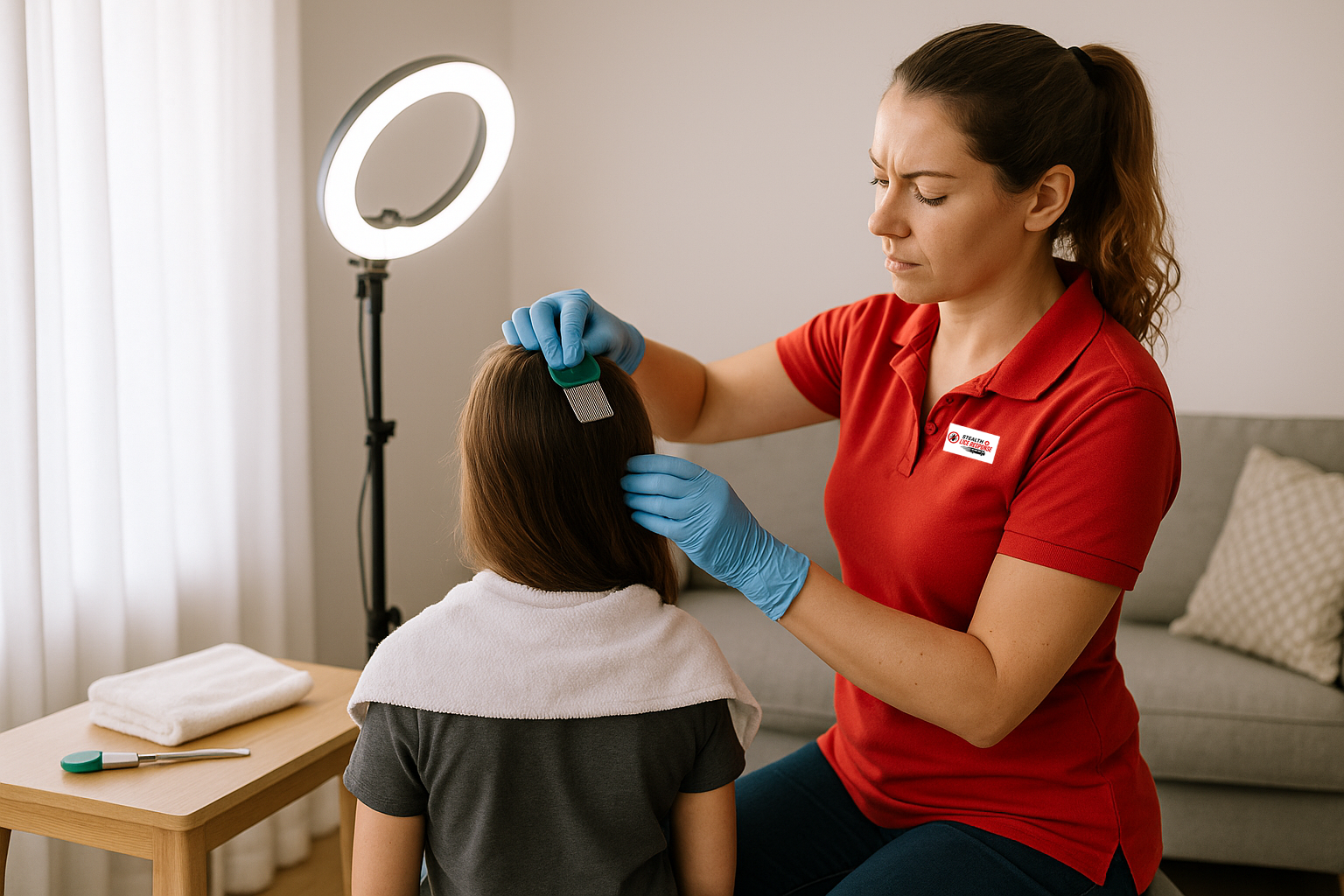 Professional Lice Removal Teatment in Temecula Valley California and Southern California